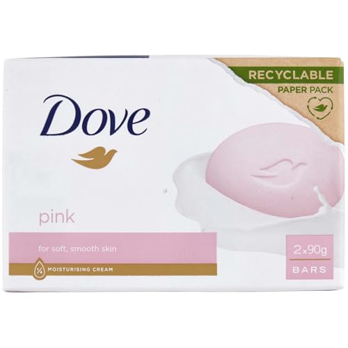Dove Sapone Solido Rosa 2x90gr, 180g