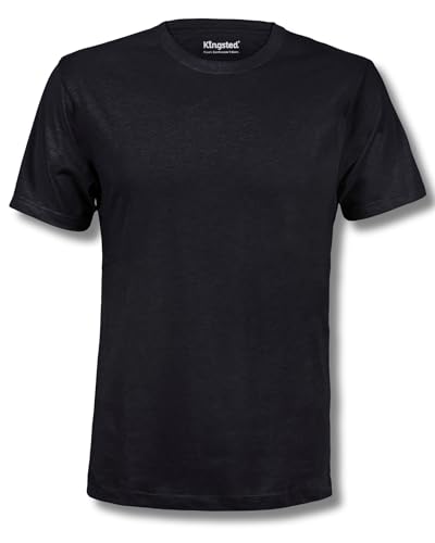 Image of Kingsted T-Shirts for Men Pack - Royally Comfortable - Super Soft Premium Fabric - Well-Crafted Classic Tee