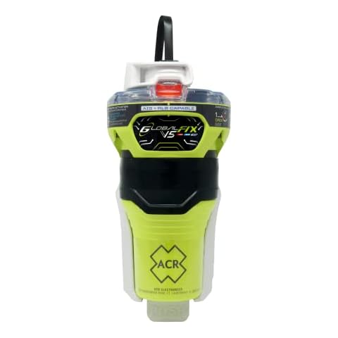 ACR GLOBALFIX™ V5 AIS EPIRB - SOS, GPS, Global Coverage, Return Link Service & Mobile App - CAT 2 Manual Release Bracket (2852) - Local AIS & Global Satellite Emergency Signaling for Search & Rescue Cover