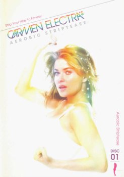 DVD Carmen Electra's Aerobic Striptease DISC 01 Book