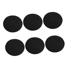 6pcs Ultra-thin Pu Leather Makeup Puff for Blending Fluffy Face Powder Shape Setting Powder Applicator for Foundation