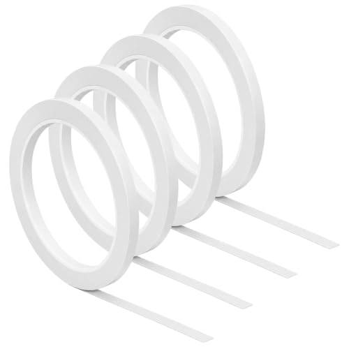 LXUEJIE 4 Rolls Window Tint Guide Tape, 0.23 Inch Wide Flexible...