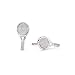GIMMEDAT Tennis Racket Silver Post Earrings| Lead & Nickel Free | Player or Fan Gift