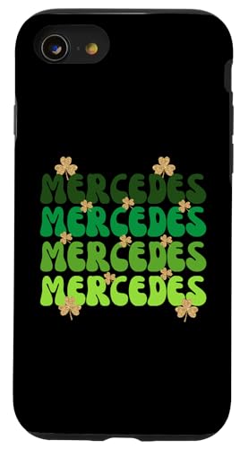iPhone SE (2020) / 7 / 8 Retro Custom First Name Mercedes St. Patricks Case