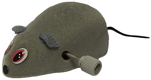 Souris mécanique pour chat Aimé jouet interactif gris - 8