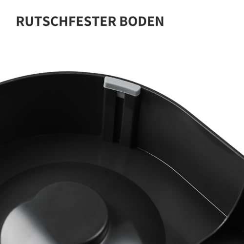 PETKIT CYBERTAIL Katzen Erhöhte Schüssel Edelstahl, Gekippter Hund Katzen Erhöhte Futternäpfe Lebensmittelqualität, rutschfeste No Spill Haustier Fütterungsschalen für Katzen und Kleine Hunde