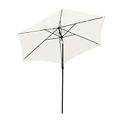 Sekey® Алуминиев чадър Ø 270 см за балкон |...