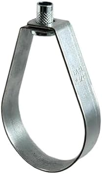 Pre-Galvanized 1" Swivel Loop Pipe Hanger for 3/8" Rod 5-Pack