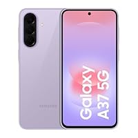 Samsung Galaxy A37 5G (Awesome Lavender, 8GB RAM, 128GB Storage), Agentic AI, Triple Camera with Nightography Video, 2 Days Battery Life, 6 Gen OS Upgrades, IP68, 7.4mm Sleek, with No Cost EMI