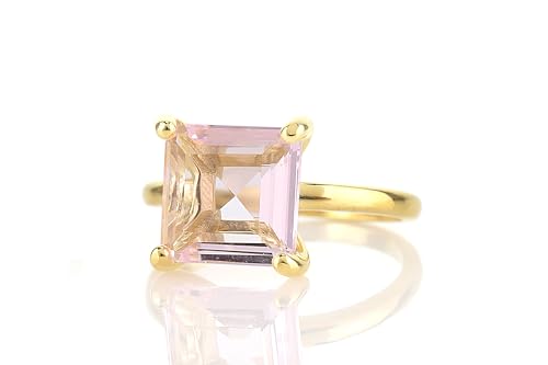 Bague d'amour en quartz rose à porter au quotidien pour sublimer votre style décontracté