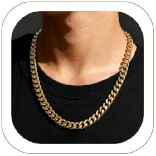 Stainless Steel Mens Cuban Link Chains, Daily Wear Hip Hop Miami Necklace