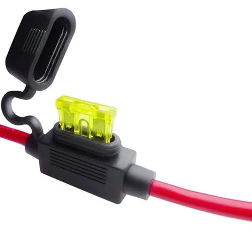 AYECEHI Adaptador SAE 10AWG para cabo conector de clipes jacaré, clipe jacaré de bateria para cabo c