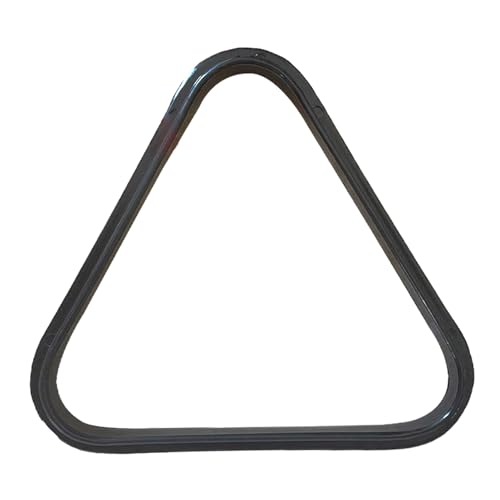Ngbbby Pool-Dreieck, 8-Ball-Pool-Rack-Dreieck aus Kunststoff, Billard-Zubehör für Standard-2-1/4-Zoll-Bälle, Rack