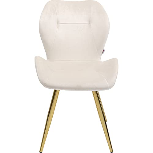 KARE Design sedia Viva, crema, 82x50x58 cm