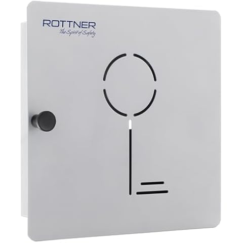 Rottner Key Cabinet Collect 10 with Magnetic Closure Cover