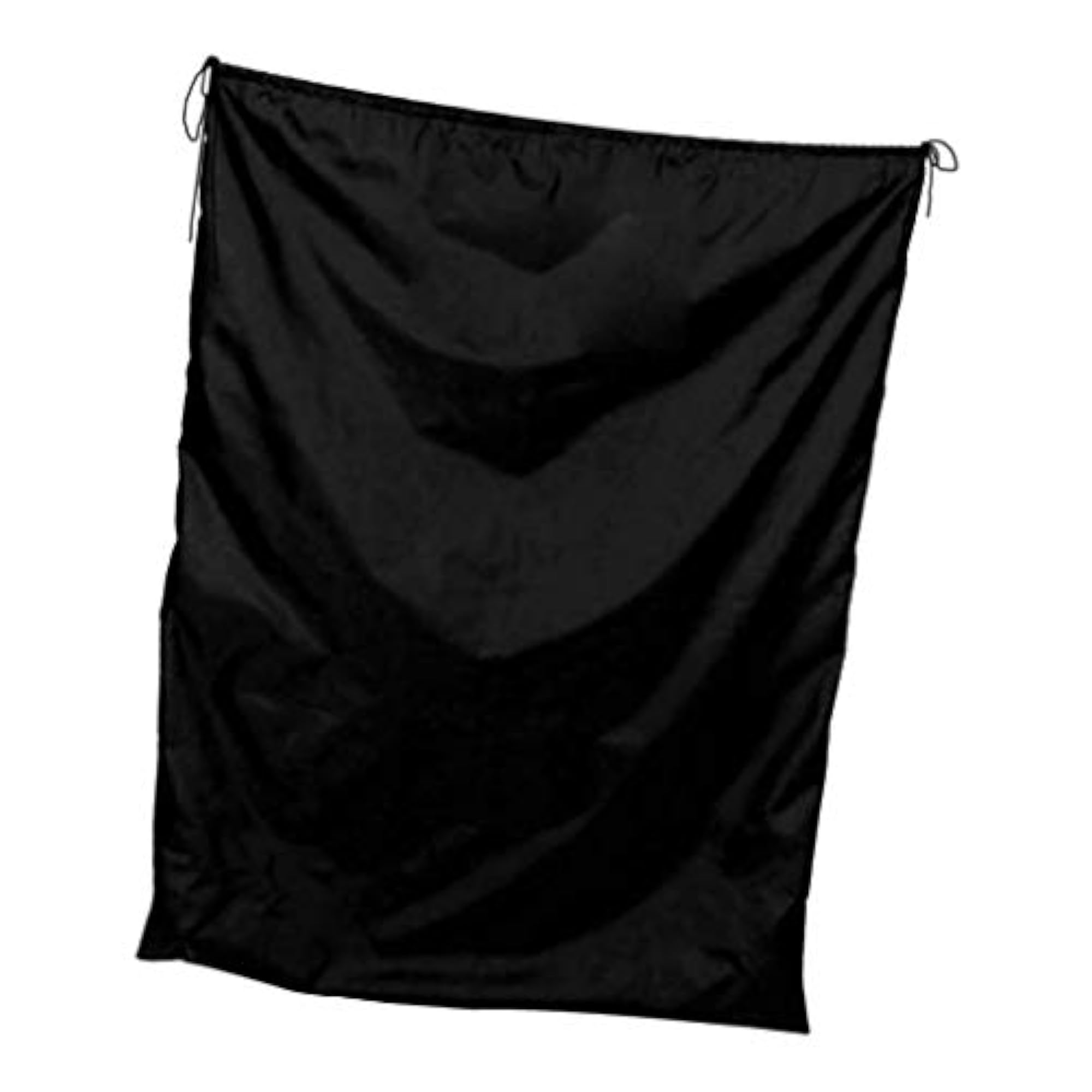 Large Capacity Waterproof Drawstring Storage Pouch, Black