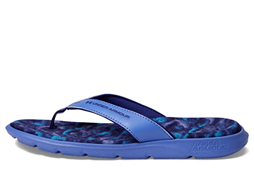 Image of Under Armour Girls' Ignite Marbella Graphic Flip Flop