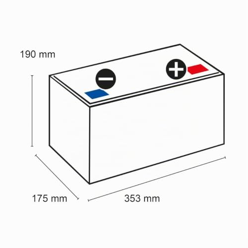 Batería 12V 95Ah Dual AGM EP800 para evitar fallos de arranque 6