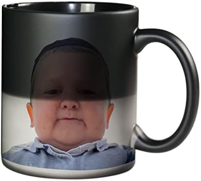 Hasbulla Heat Changing Meme Mug Novelty Office Joke Gag Gifts for Friends - Funny Coffee Magic Mug