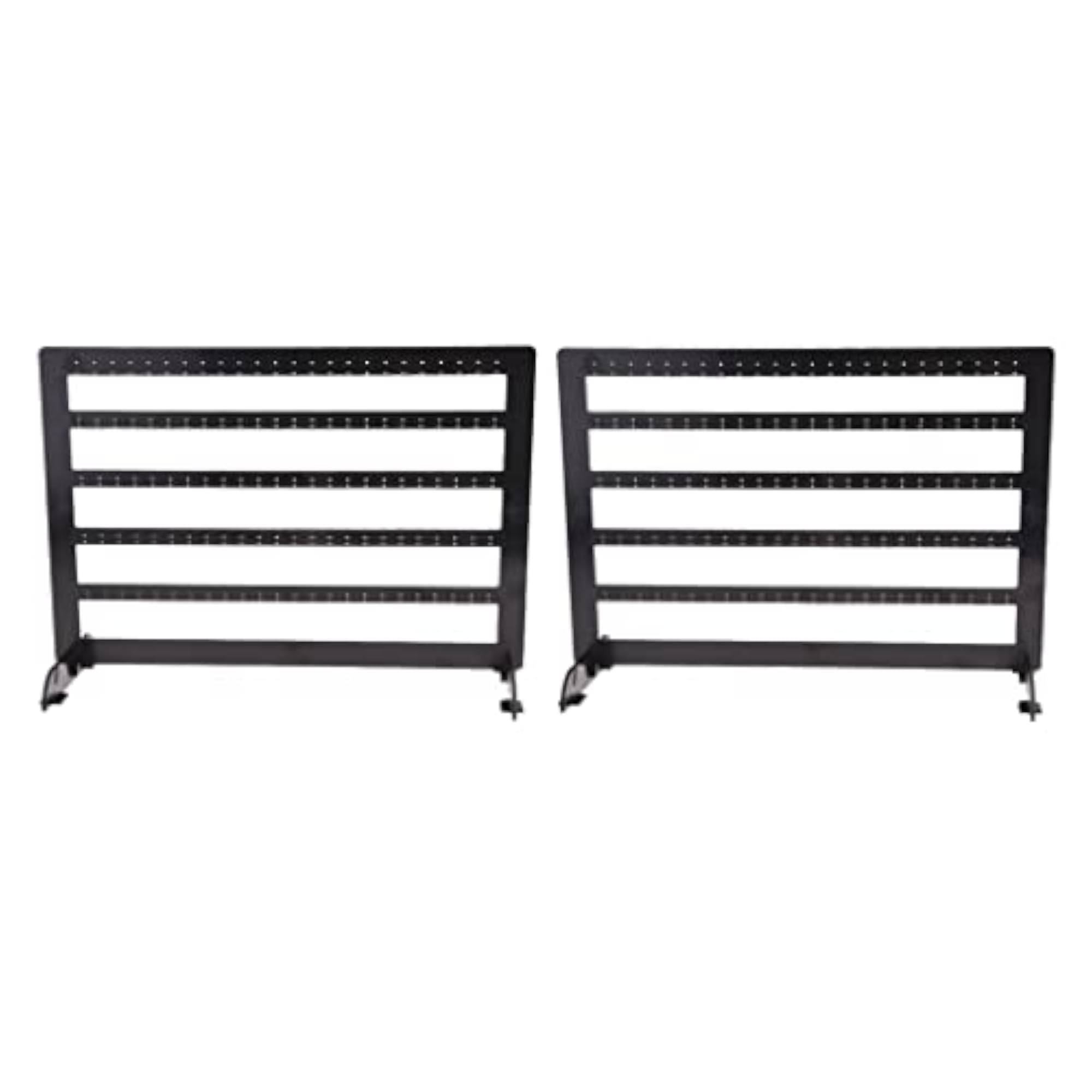 2Pcs 240 Holes Earrings Display Stand Rack Organizer