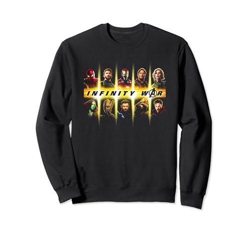 Avengers Infinity War Team Lineup Sweatshirt