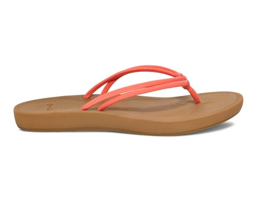 Image of Sanuk Womens Cosmic Sands | Water Resistant Flip Flops for Women | EVA Footbed With Arch Support | Women's Beach Sandals
