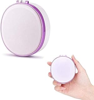 Spa Quality Face Steamer with Ultrafine Nanoionic Steam to Moisturize and Promote Deep Pore Cleansing, Compact Design and One-Touch Operation, Steam Cycle (Color : Pink)
