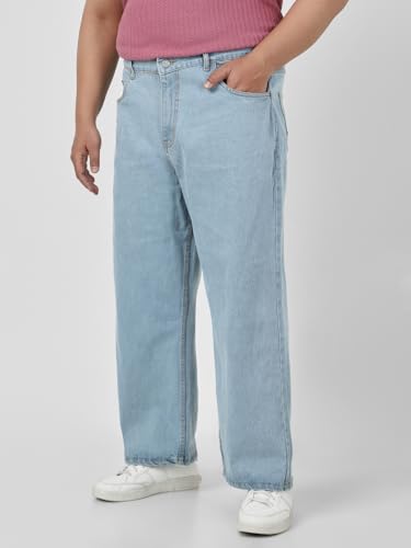 Image of Urbano Plus Men's Loose Mid Rise Jeans
