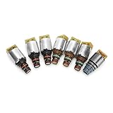 6R80 7PCS Transmission Valve Body Solenoids Kit Compatible For Ford Explorer Ranger Mustang Territory Transit Everest F-150 2011-2017