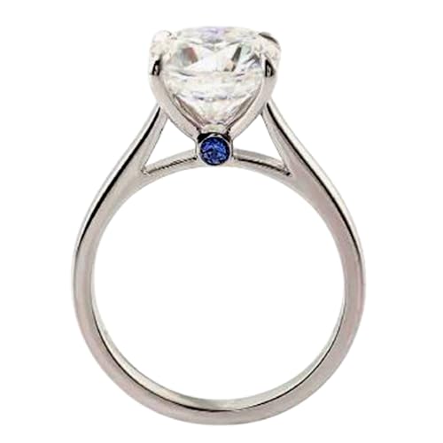 Bague fiançailles topaze bleue, bijou élégant pour style quotidien chic