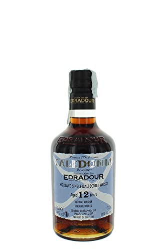 Edradour | Caledonia | Single Malt Whisky | 700 ml | 46% Vol. | 12 Jahre gereift | Cremig-süße...