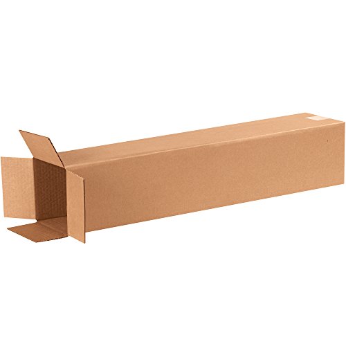 Image of TAPE LOGIC 6x6x30 Tall Corrugated Boxes, Tall, 6L x 6W x 30H, Pack of 25 | Shipping, Packaging, Moving, Storage Box for Home or Business, Strong Wholesale Bulk Boxes