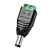 Chanzon (10 x Male) 12V DC Power Connector 5.5mm x 2.1mm 24V Power Jack Socket for Led Strip CCTV Security Camera Cable Wire Ends 10Pcs Plug Barrel Adapter