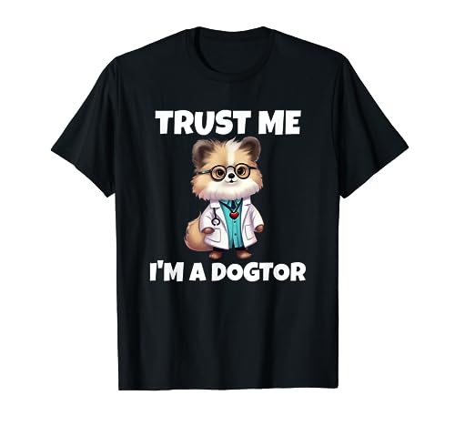 Photo de Trust Me I'm A Doctor Dogtor Fun Dog Lover Dr Medical T-Shirt