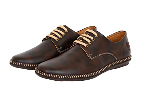 Image of BIGBOON Men's Casual Lace Up Derby Shoe Set of 1 Pair