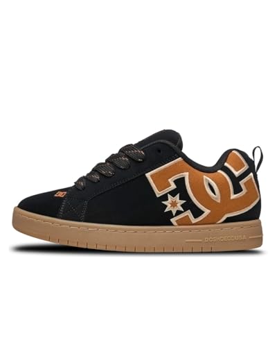 Image of DC Shoes Mens Court Graffik Casual Low Top Skate Shoe Sneaker