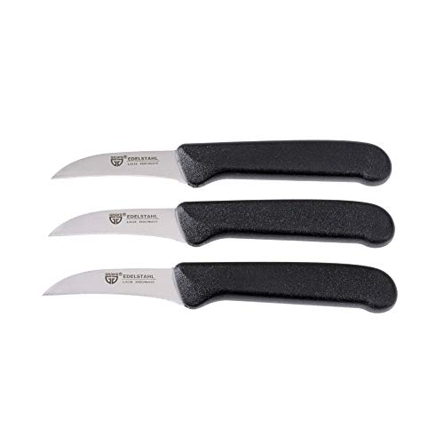 GRÄWE Keukenmessen 3 stuks, roestvrij staal zwart