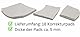 AMKA Sattel Korrektur Pad Sattelkissen 6-1 mit 6 Taschen +18 Pads, Sattelpad zur Sattelanpassung