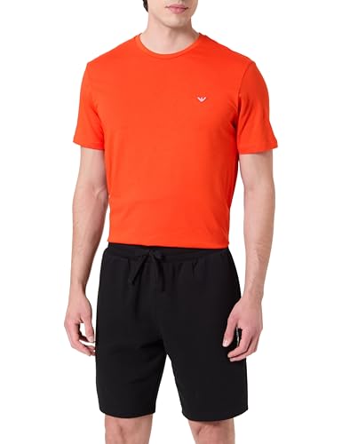 Emporio Armani Bermuda Short Pantaloni Della Tuta, Black, M Uomo