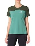 Haglöfs 607215_5QB Spitz T-Shirt Mujer DK Jelly Green/Seaweed Green Tamaño M