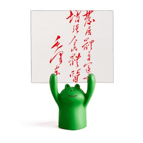 Porte-mémo grenouille rouge idée cadeau originale citations de Mao