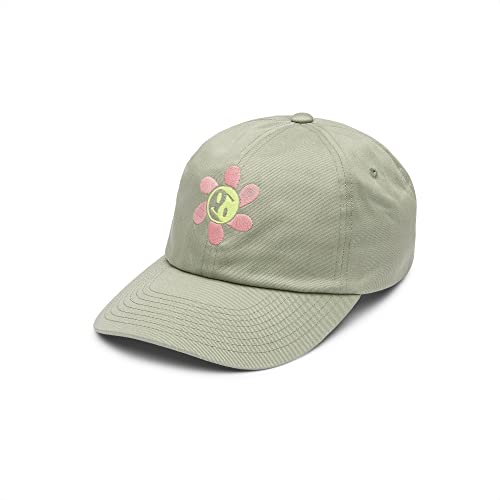 Volcom Women's Stone Wonder Adjustable Back Strap Dad Hat, Light Army, One Size #TOP4