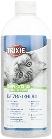 TRIXIE Simple'n'Clean Katzenstreu-Deo Frühlingsfrisch 750 g, frische Luft | Neutralisiert Gerüche im Katzenklo zuverlässig – einfach zur Streu geben für dauerhaft frische Luft im R