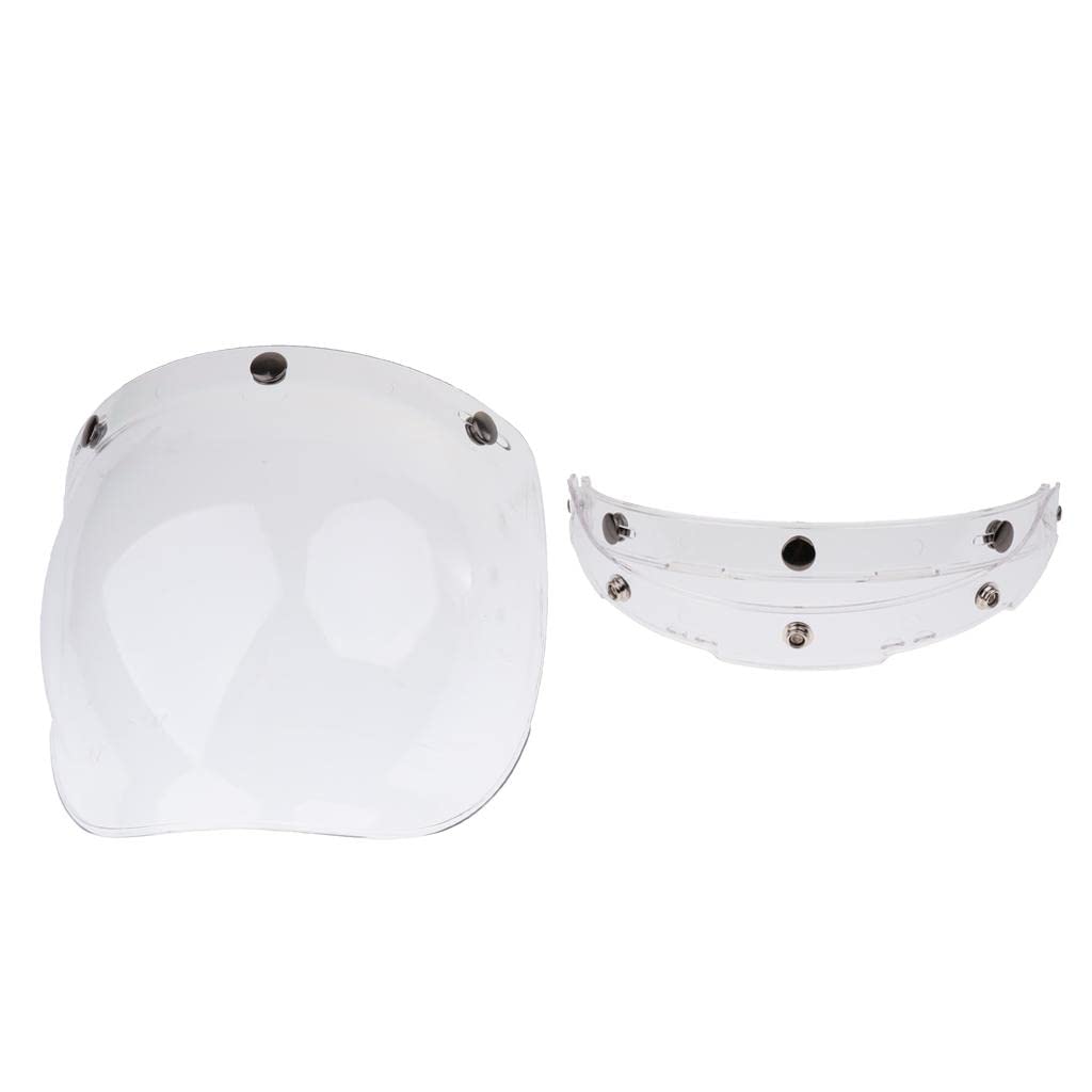 Visiera Scudo a Bolle per Caschi Biltwell Bonanza Gringo e 3 Snap Motorcycle - 3