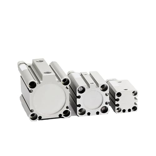 Vérin pneumatique CQMB12 compact double effet pour guidage précis - 6