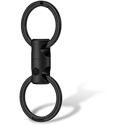KeyUnity Titanium Swivel Key Ring Keychain Connector