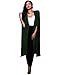 Irirgo Women's Split Long Sleeve Poncho Cape Cloak Shawl Cardigan Jacket Top