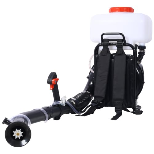 Donext 55.7cc Mosquito Fogger, Mister Duster, Mosquito Sprayer, Backpack Sprayer, Cold Fogger, Gasoline Powered Sprayer Blower Machine, 20L Tank, for Garden Spraying, EPA Compliant