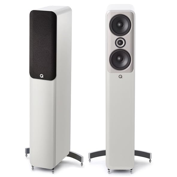 Q ACOUSTICS Q Concept 50 Pair of Floorstanding Speakers (Gloss White)