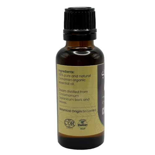 Aceite Esencial Natural Orgánico de Canela 30ml miniatura 2